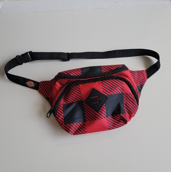 DICKIES PLAID FANNY PACK - Picture 1 of 12